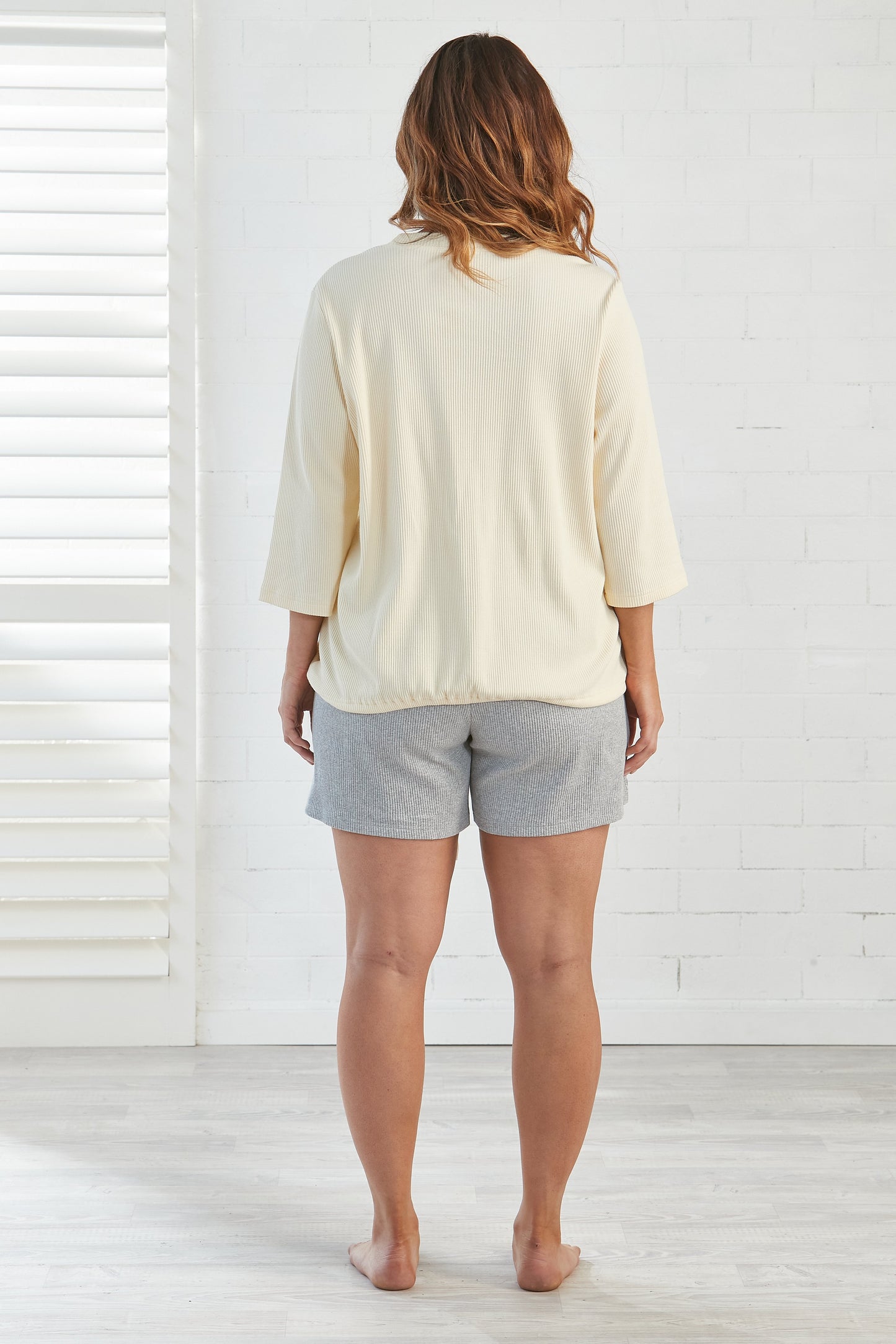 "Ready For Brunch" Drawstring Top - Lemon Shirts & Tops Berkanan Official